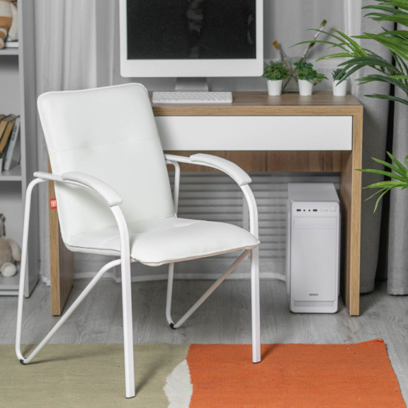 Стул Самба белый - фото Стул Самба белый - фото