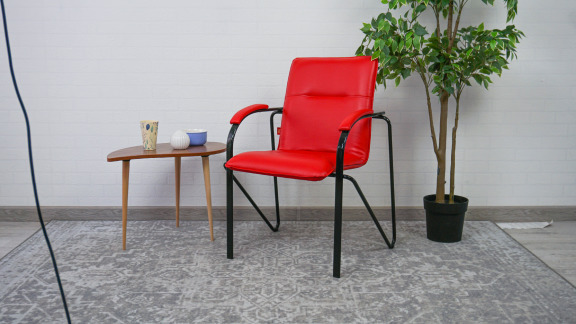 Стул Самба красный - фото Стул Самба красный - фото